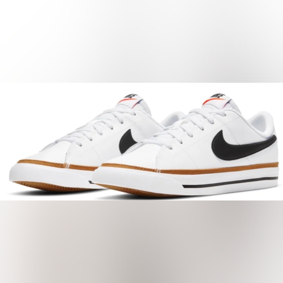Nike Other - Nike Court Legacy 'White Black Desert Orchard' GS Size 5.5Y NWOT MSRP $65
